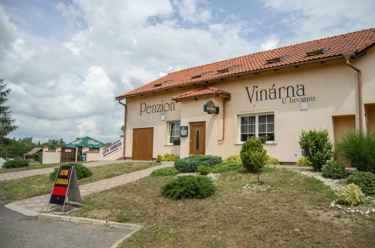 Penzion Vinarna U Hroznu Otel Veselí nad Moravou Dış mekan fotoğraf