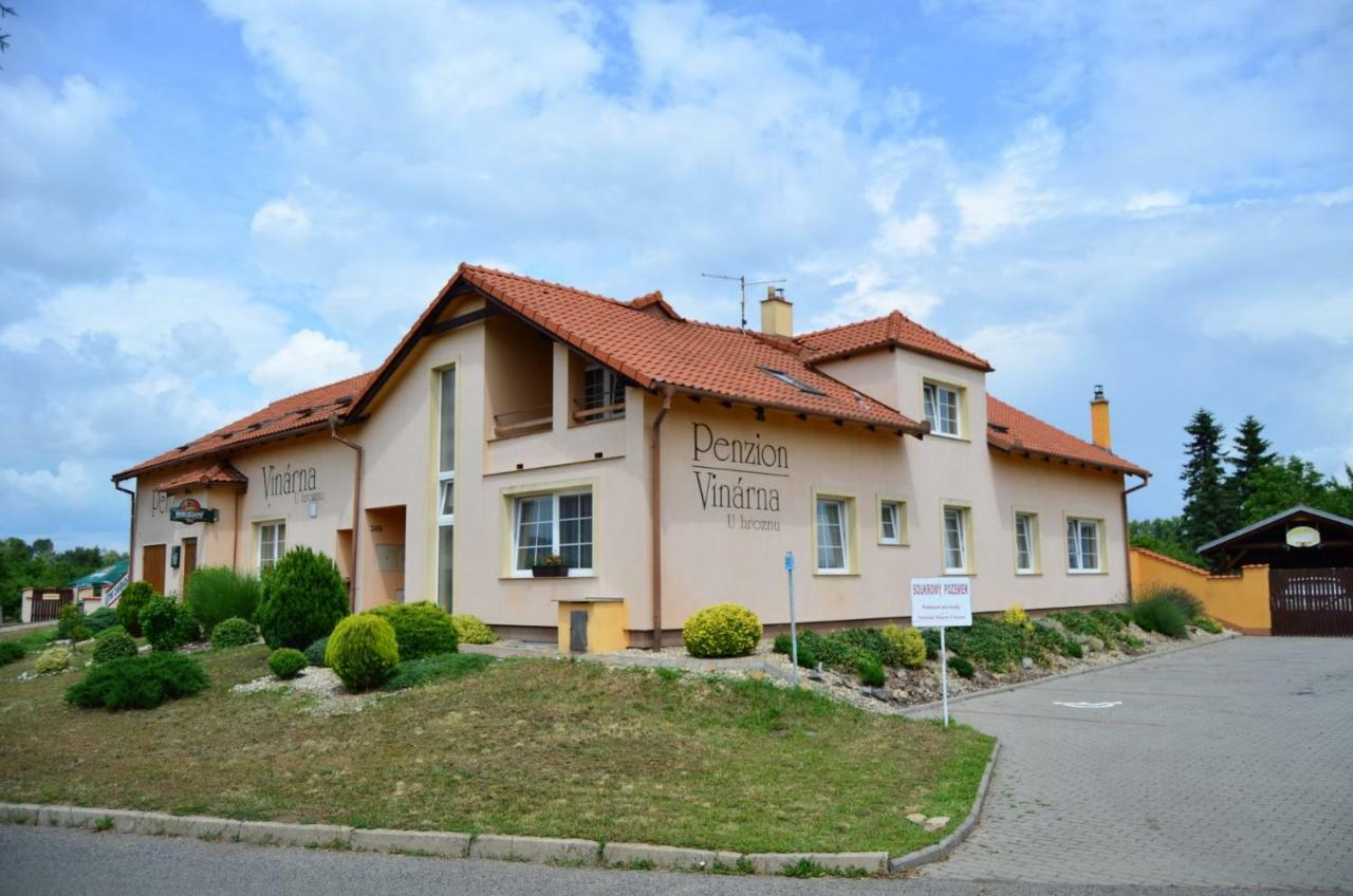 Penzion Vinarna U Hroznu Otel Veselí nad Moravou Dış mekan fotoğraf