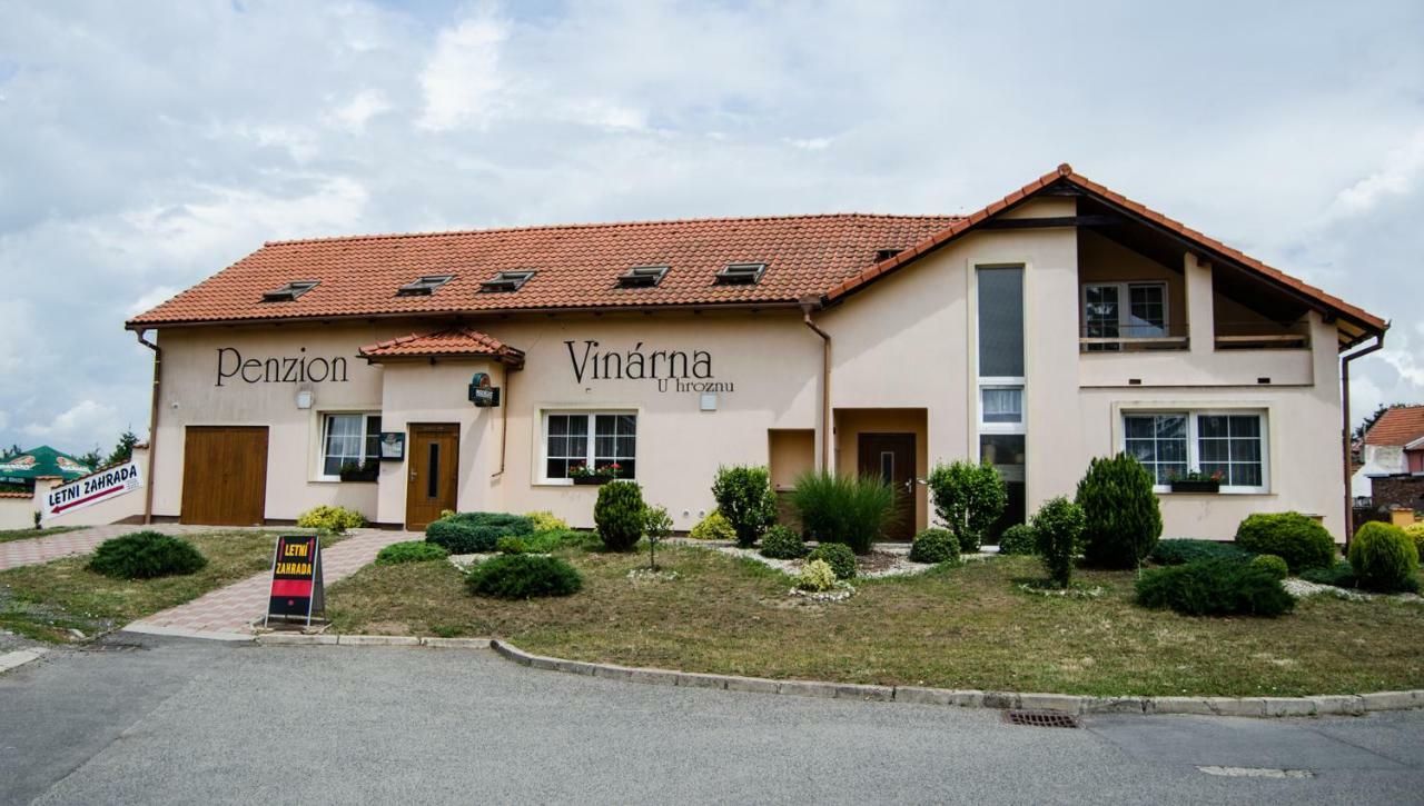 Penzion Vinarna U Hroznu Otel Veselí nad Moravou Dış mekan fotoğraf